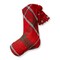 Sleigh Ride Plaid Holiday Stocking Red Multi Cotton Machine Wash 10.5 in x 10.5 in x 0.5 in Perfect for Christmas